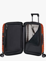 Uitbreidbare Handbagage Samsonite Oranje proxis 140087-vue-porte